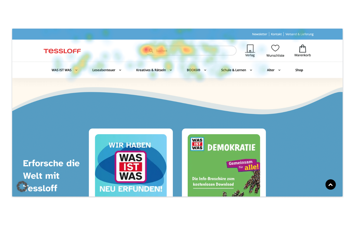 UX Research und Behavioral Science » tractionwise UX + CRO DETAIL BILD - Karusell (2)